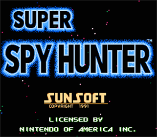 Super Spy Hunter - Screenshot - Game Title Image