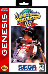World Series Baseball 98 - Box - Front - Reconstructed Image