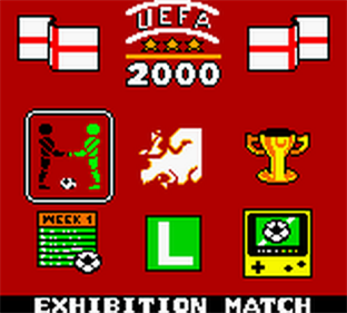 UEFA 2000 - Screenshot - Game Title Image