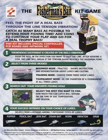 Fisherman's Bait: A Bass Challenge - Advertisement Flyer - Back Image