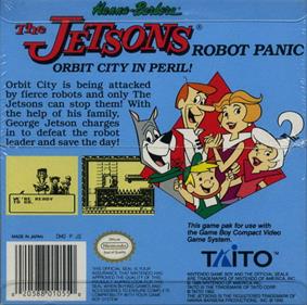 The Jetsons: Robot Panic - Box - Back Image