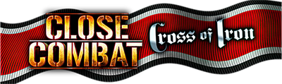 Close Combat: Cross of Iron - Clear Logo Image