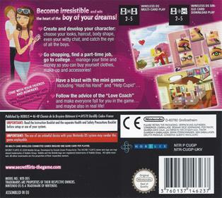 Secret Flirts: Make Everyone Fall For You! - Box - Back Image