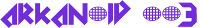 Arkanoid 003 - Clear Logo Image