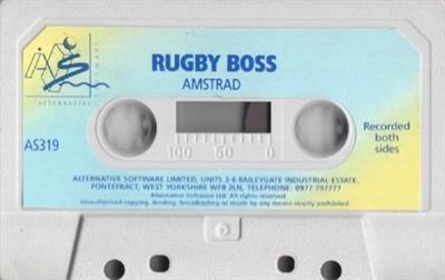 Rugby Boss - Cart - Front Image