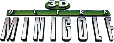 3-D Ultra Minigolf - Clear Logo Image