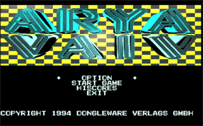 Arya Vaiv - Screenshot - Game Title Image