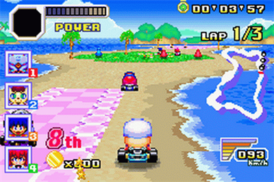 Konami Krazy Racers - Screenshot - Gameplay Image