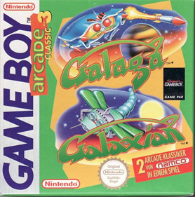 Arcade Classic No. 3: Galaga / Galaxian - Box - Front Image