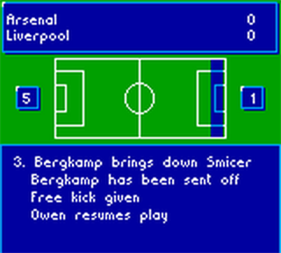 Soccer Manager - Screenshot - Gameplay Image