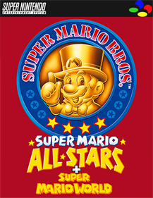 Super Mario All-Stars / Super Mario World - Fanart - Box - Front Image