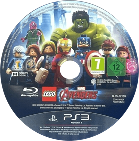 LEGO Marvel Avengers - Disc Image