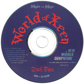 Might and Magic: World of Xeen - Disc Image