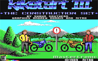 Kikstart III - Screenshot - Game Title Image