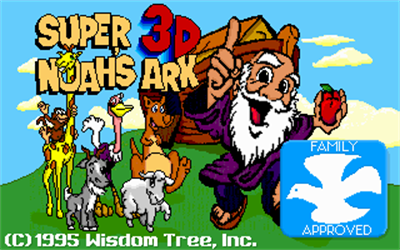 Super 3-D Noah's Ark - Screenshot - Game Select Image