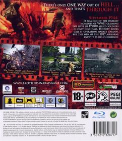 Brothers in Arms: Hell's Highway - Box - Back Image