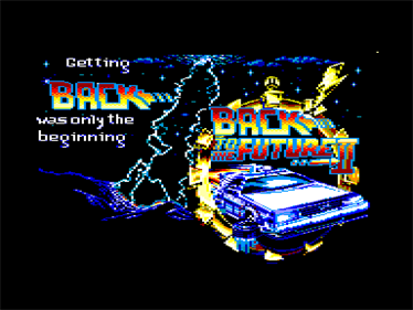 Back to the Future Part II - Screenshot - Game Title Image