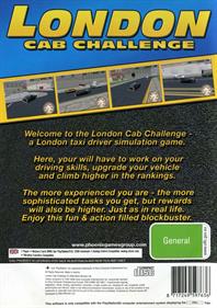 London Cab Challenge - Box - Back Image