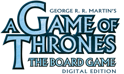 A Game of Thrones: The Board Game: Digital Edition - Clear Logo Image