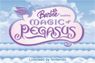 Barbie and the Magic of Pegasus - Screenshot - Game Title Image