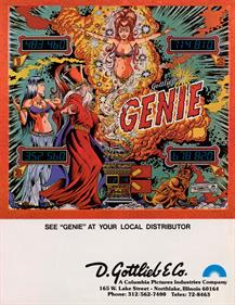 Genie - Advertisement Flyer - Back Image