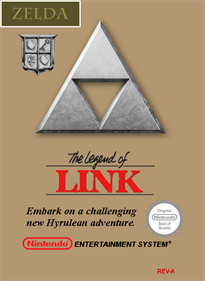 Zelda: The Legend of Link - Fanart - Box - Front