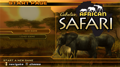 Cabela's African Safari - Screenshot - Game Title Image
