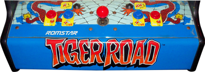 Tiger Road - Arcade - Control Panel Image