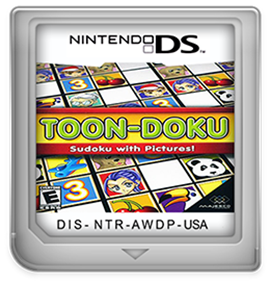 Toon-Doku: Sudoku with Pictures! - Fanart - Cart - Front