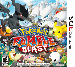 Pokémon Rumble Blast - Box - Front Image