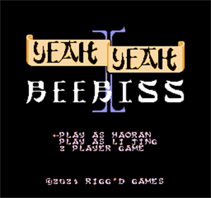 Yeah Yeah Beebiss II - Screenshot - Game Title Image