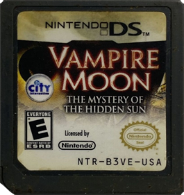 Vampire Moon: The Mystery of the Hidden Sun - Cart - Front Image