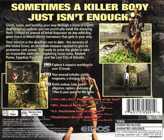 Tomb Raider - Box - Back Image