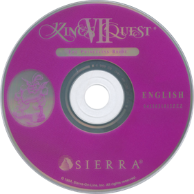 King's Quest VII: The Princeless Bride - Disc Image