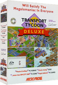 Transport Tycoon Deluxe - Box - 3D Image