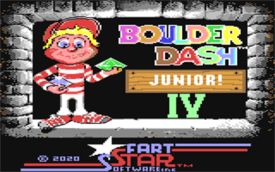 Boulder Dash Junior IV - Screenshot - Game Title Image