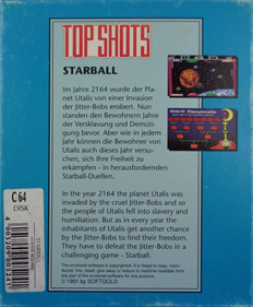 Star Ball (Softek Software) - Box - Back Image