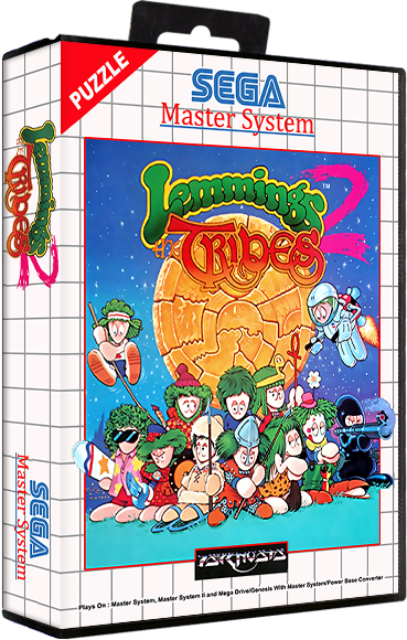 Lemmings 2: The Tribes Box Shot for Genesis - GameFAQs