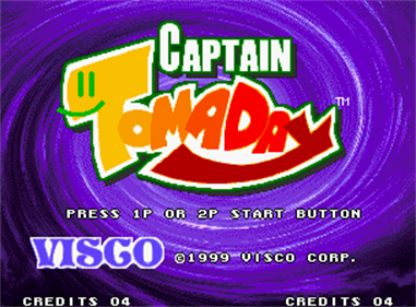 Captain Tomaday - Screenshot - Game Title Image