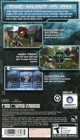 Tom Clancy's Ghost Recon: Predator - Box - Back Image