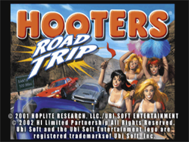Hooters: Road Trip - Screenshot - Game Title Image