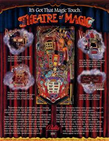 Theatre of Magic - Advertisement Flyer - Back Image