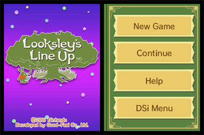Looksley's Line Up - Screenshot - Game Title Image