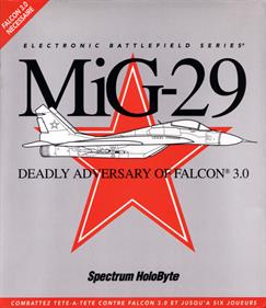 MiG-29: Deadly Adversary of Falcon 3.0 - Box - Front Image