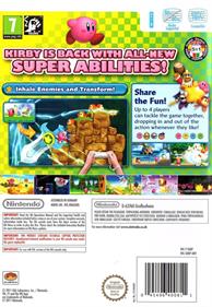 Kirby's Return to Dream Land - Box - Back Image