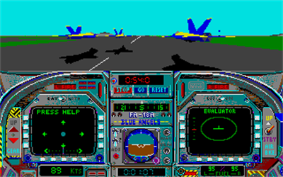 Blue Angels: Formation Flight Simulation - Screenshot - Gameplay Image