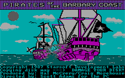 Pirates of the Barbary Coast - Screenshot - Gameplay Image