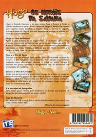 Hugo: Heroes of the Savannah - Box - Back Image