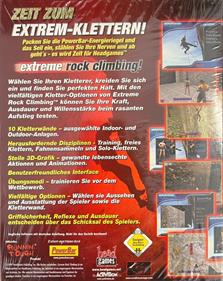 Extreme Rock Climbing - Box - Back Image