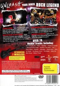 Guitar Hero III: Legends of Rock - Box - Back Image